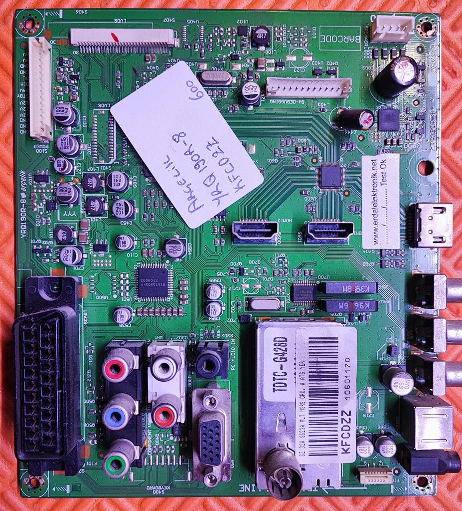 yrq190r-8 - kfcdzz - arçelik anakart