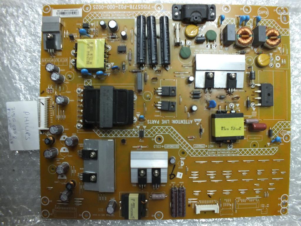 715G5778-P02-000-002S - PHILIPS - 42PFL3208 - K/12 - D LED - TPT42H2-HVN04 - POWER BOARD - BESLEME KARTI - PSU