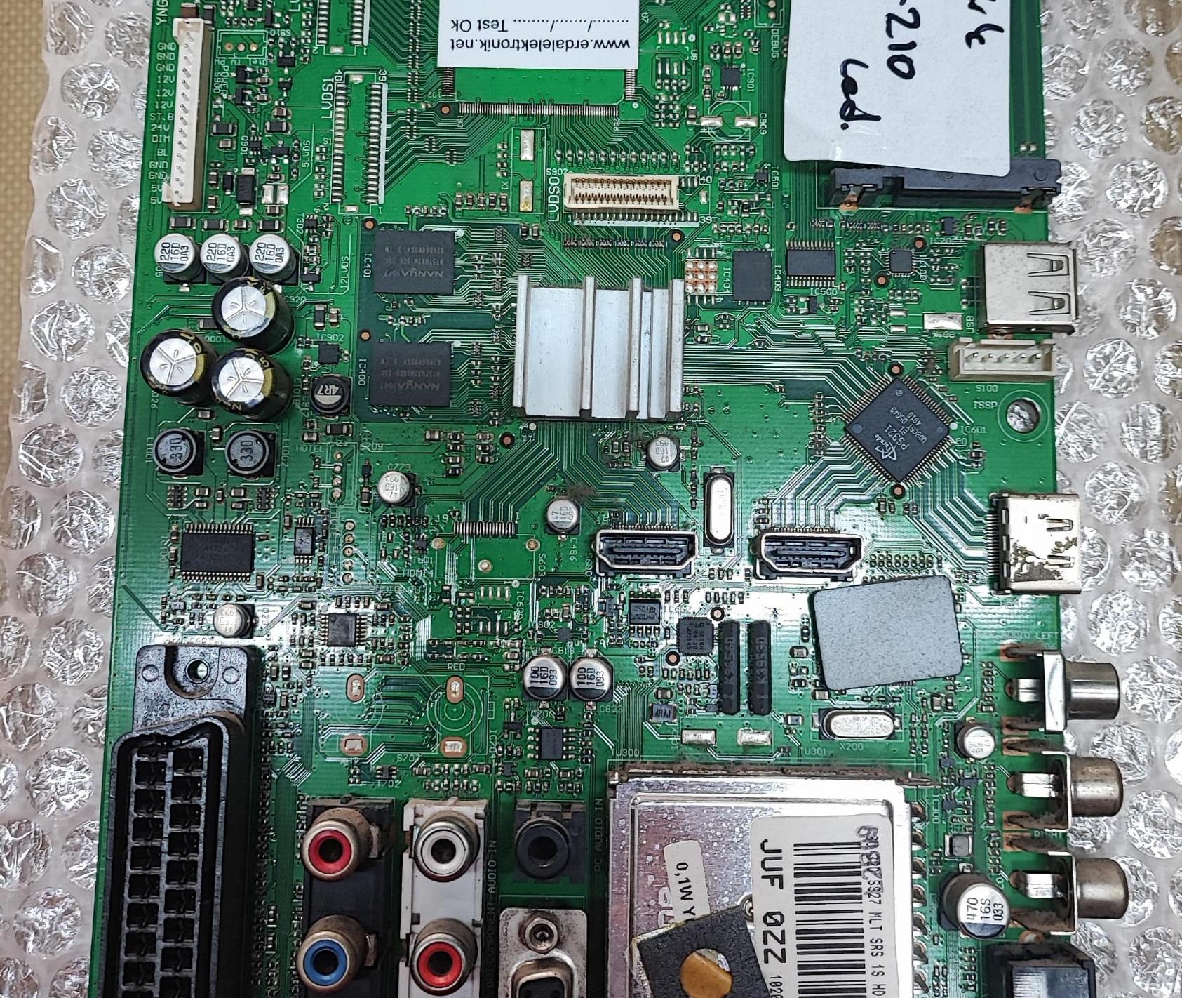 YNG190R-12 - JUF0ZZ - TV82-210 - arçelik anakart