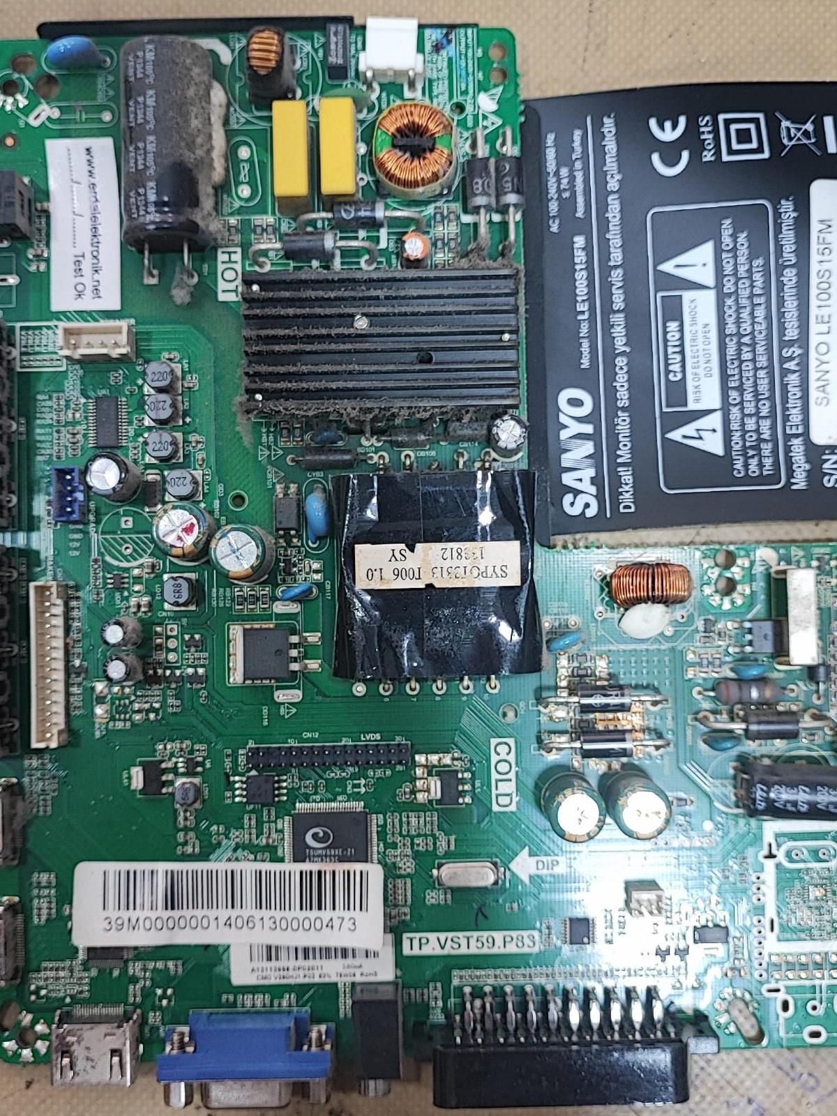 TP.VST59.P83 - LE100S15FM - sanyo anakart