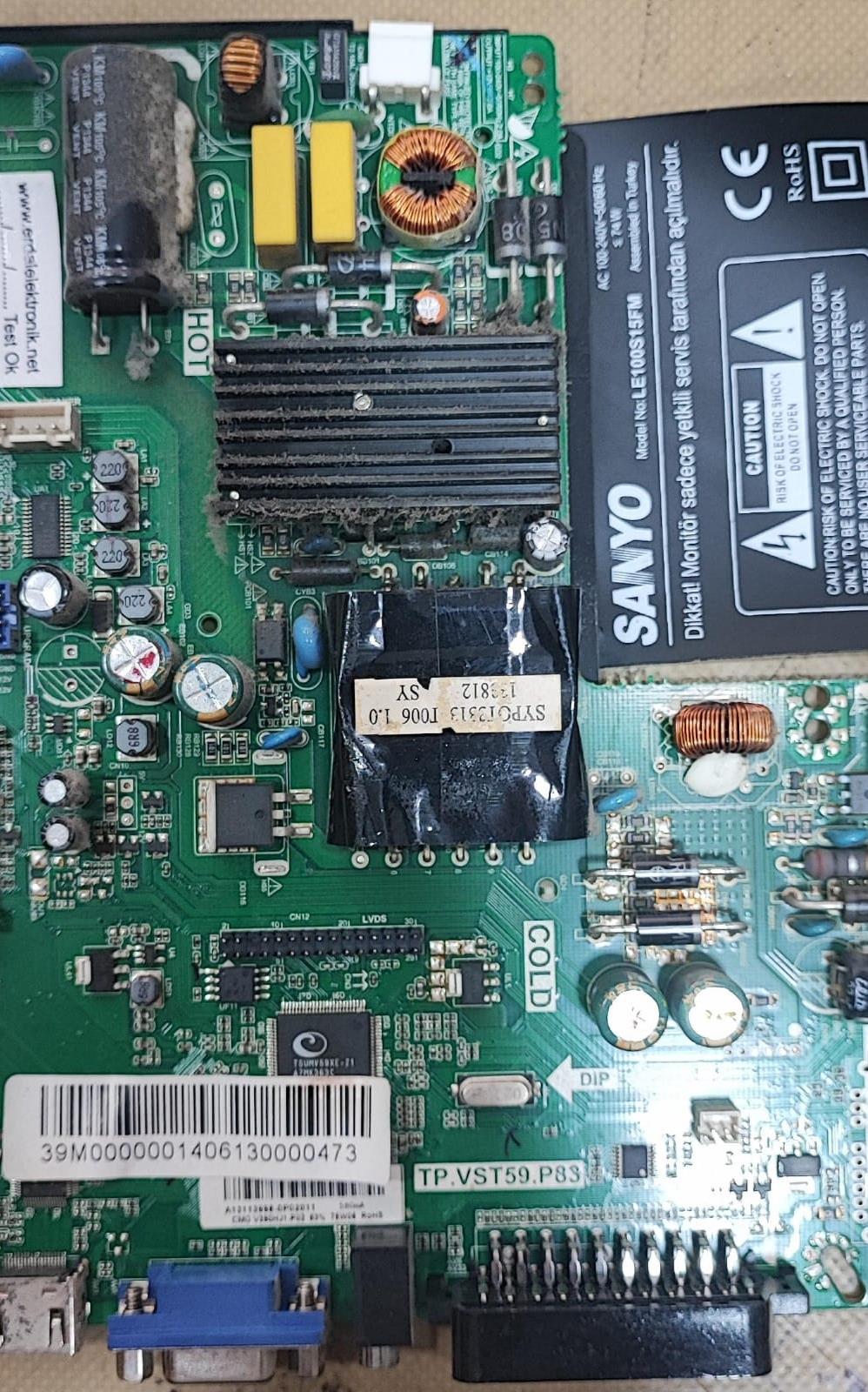 TP.VST59.P83 - LE100S15FM - sanyo anakart