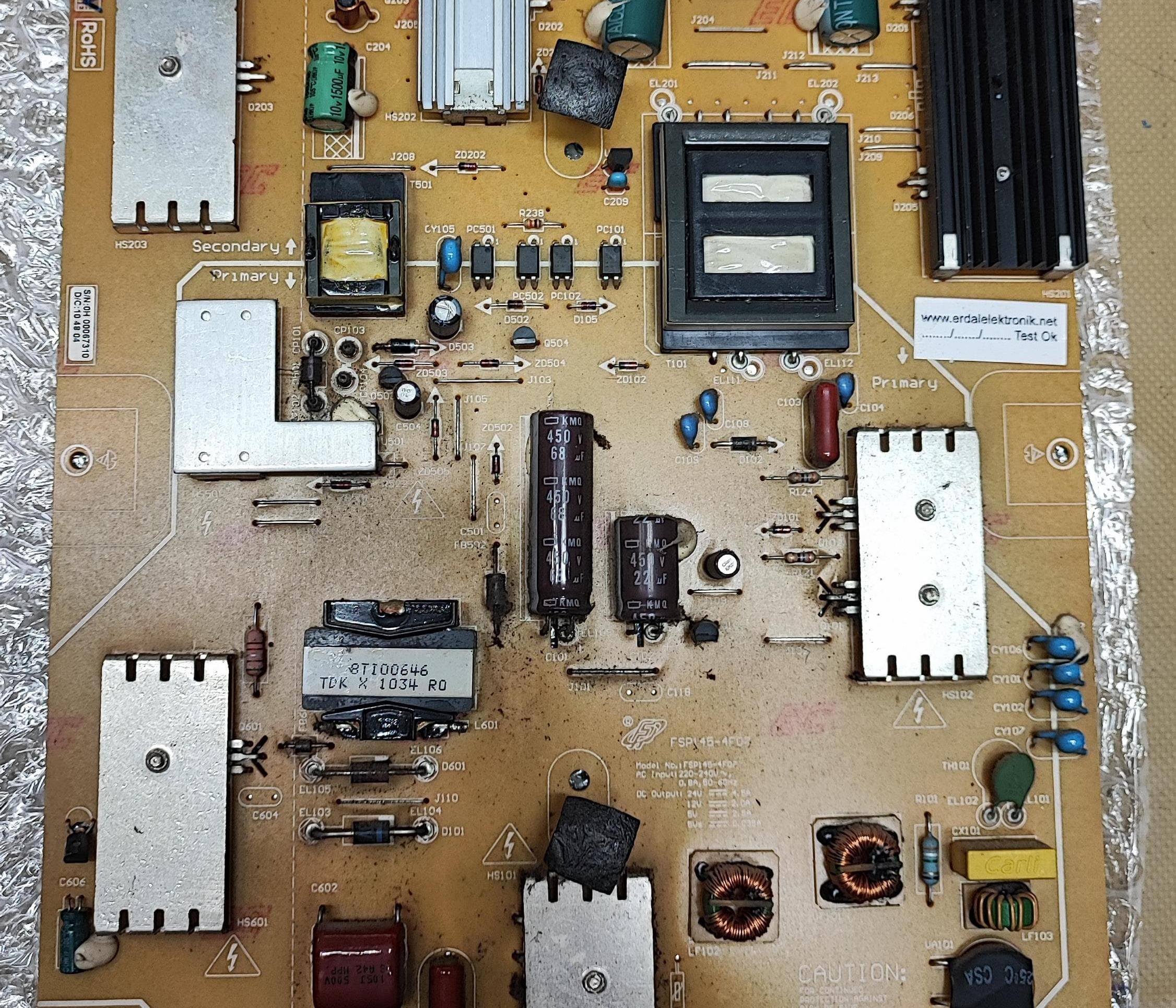 fsp145-4f07 - vev910  - arçelik besleme