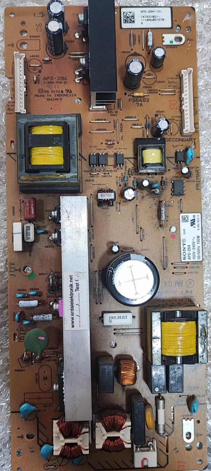 APS-284 - 1-883-776-21 - SONY BESLEME