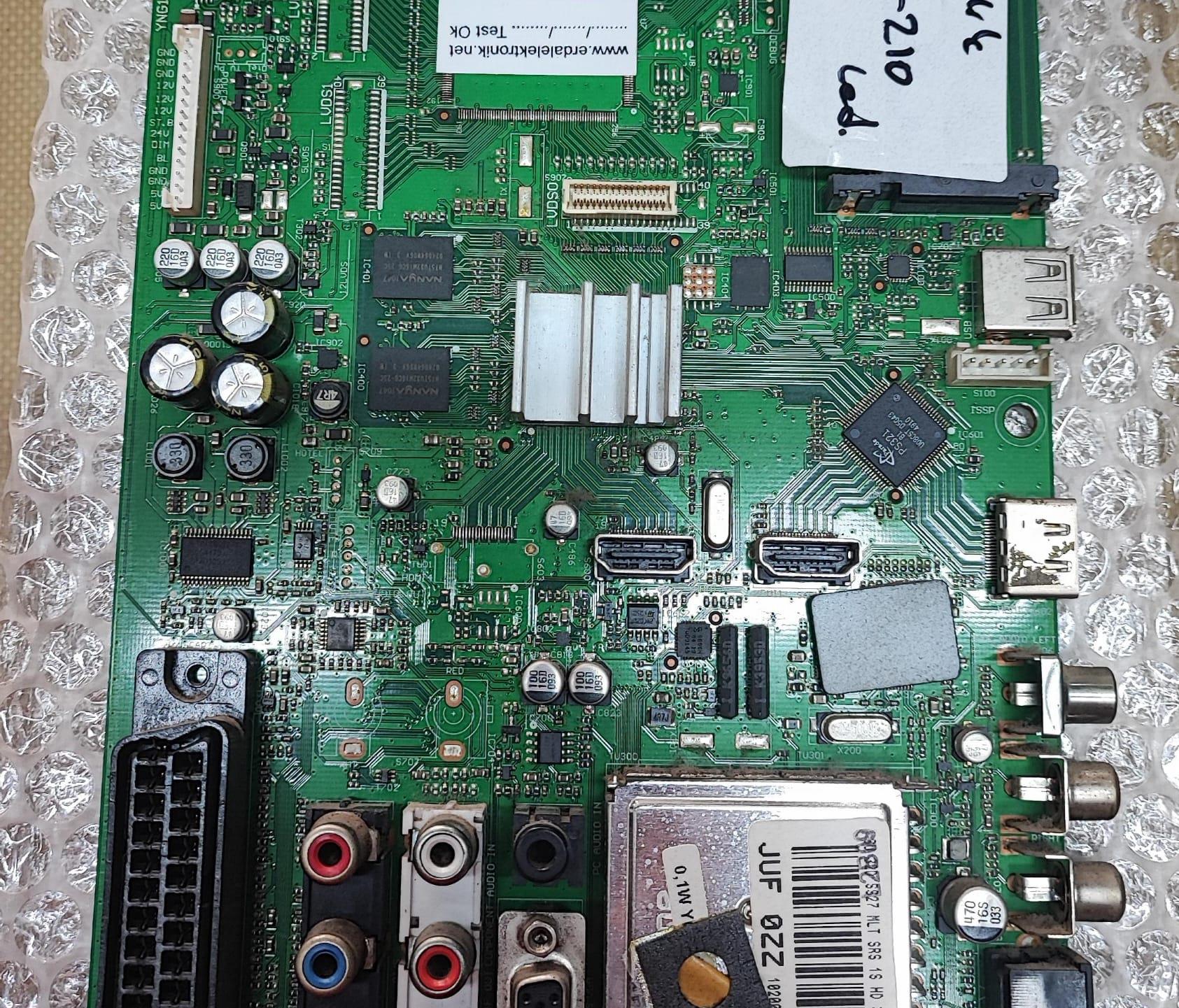 YNG190R-12 - JUF0ZZ - TV82-210 - arçelik anakart